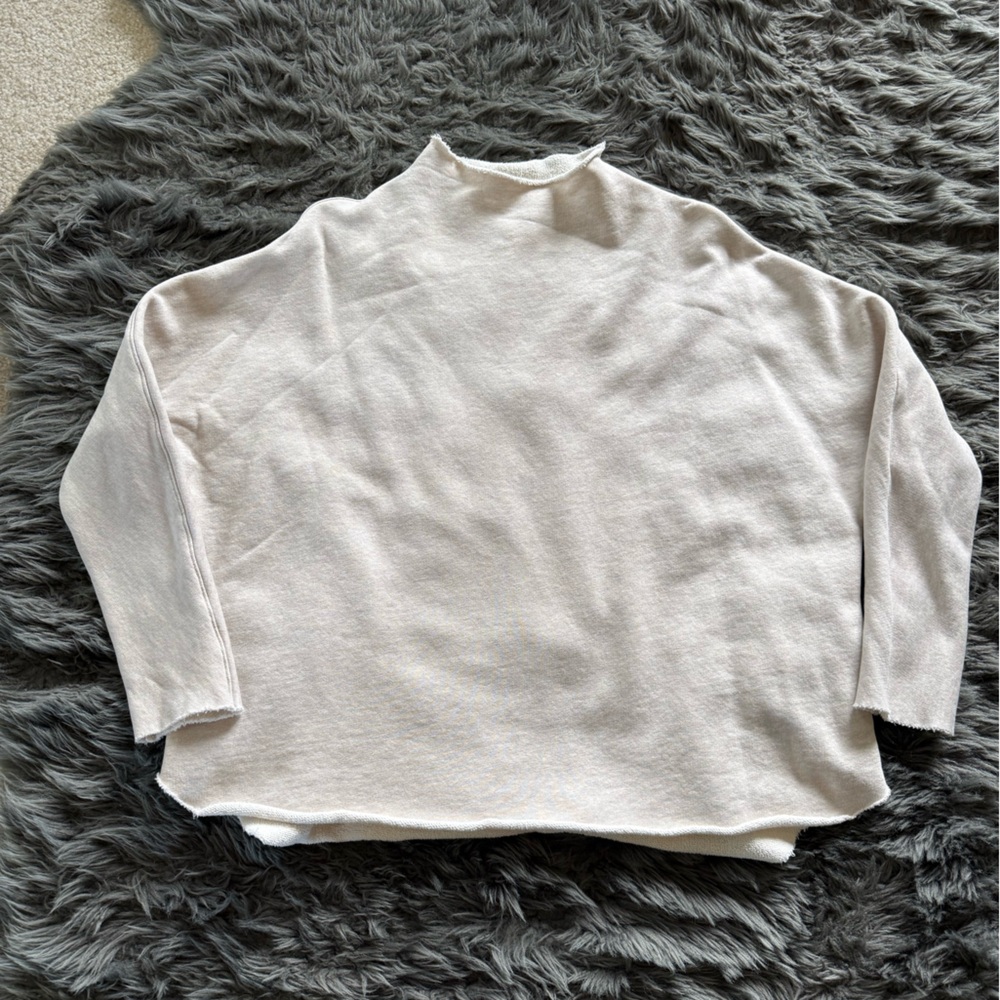 Oatmeal Frank and Eileen cowl neck